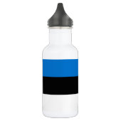 Liberty Bottle met vlag van Estland Waterfles (Links)