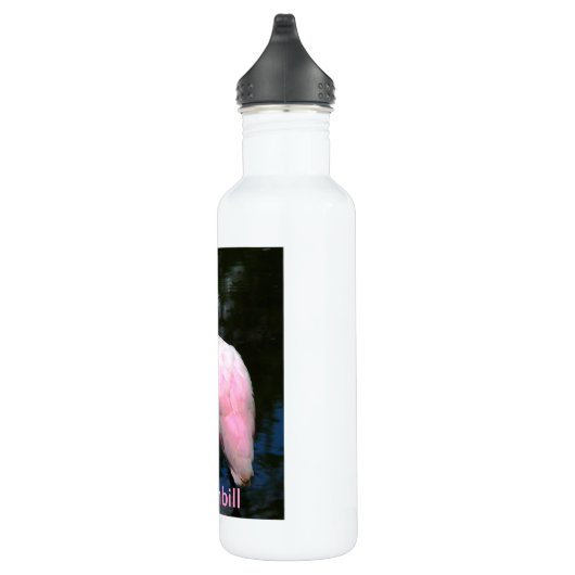 Liberty Bottle, Roseatte Spoonbill Bird Waterfles (Rechts)