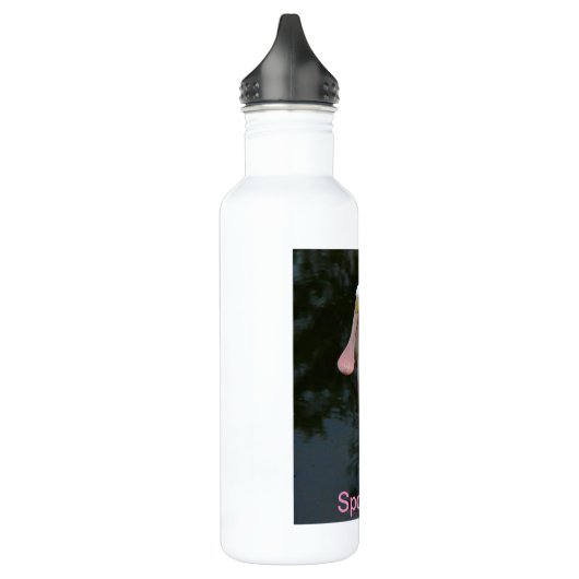 Liberty Bottle, Roseatte Spoonbill Bird Waterfles (Links)