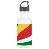 Liberty Bottle Seychellen kleuren Waterfles (Voorkant)
