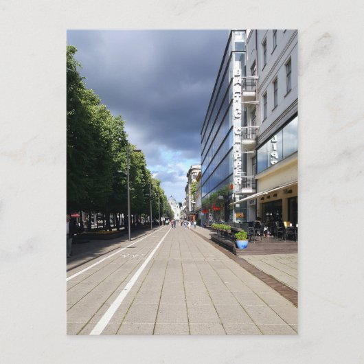 Liberty boulevard in Kaunas | Briefkaart (Voorkant)