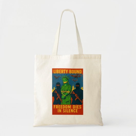 Liberty Bound - Canvas Tote Bag (Voorkant)