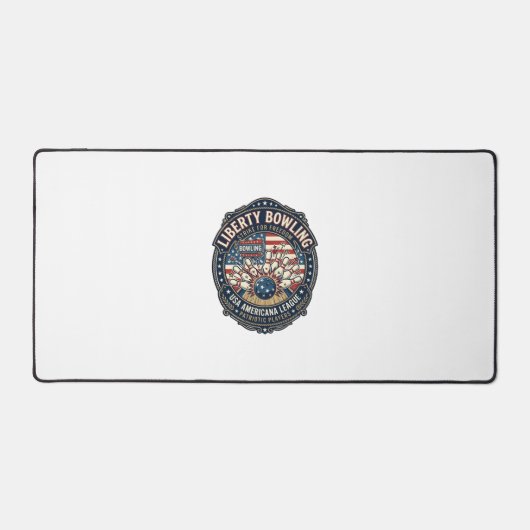 Liberty Bowling Patriottisch Patriottisch Bowling Bureaumat (Voorkant)