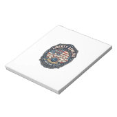 Liberty Bowling Patriottisch Patriottisch Bowling Notitieblok (Linkerzijde)