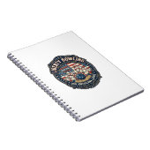 Liberty Bowling Patriottisch Patriottisch Bowling  Notitieboek (Rechterzijde)
