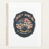 Liberty Bowling Patriottisch Patriottisch Bowling Planner (Voorkant)