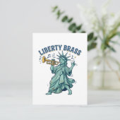 Liberty Brass Briefkaart (Staand voorkant)