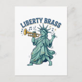Liberty Brass Briefkaart (Voorkant)
