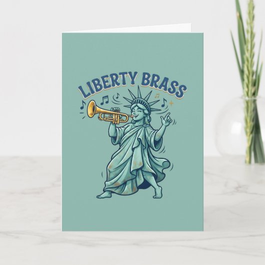 Liberty Brass Kaart (Voorkant)