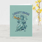 Liberty Brass Kaart (Gele Bloem)