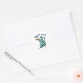 Liberty Brass Ronde Sticker (Envelop)