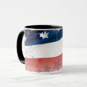 Liberty Brew: Gepersonaliseerd 4 juli Evenement Mok (Voorkant links)