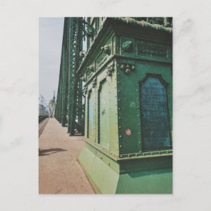 Liberty Bridge, Boedapest, Hongarije Briefkaart