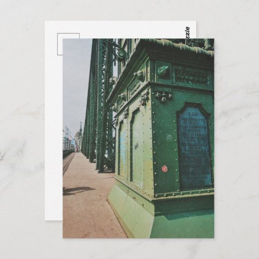Liberty Bridge, Boedapest, Hongarije Briefkaart (Voorkant / Achterkant)