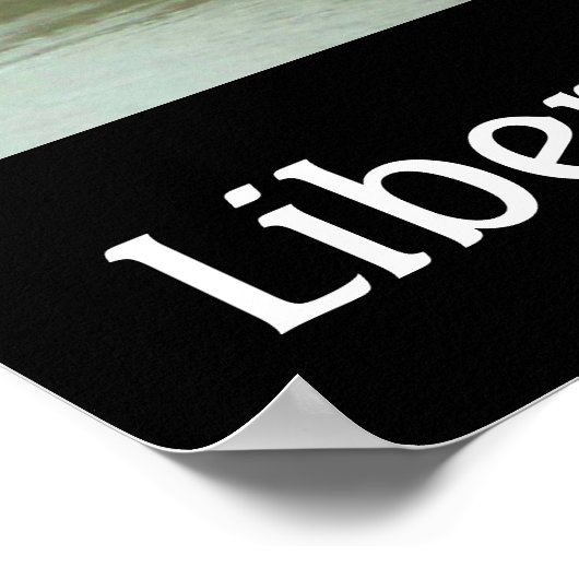 Liberty Bridge - Boedapest, Hongarije Poster (Hoek)