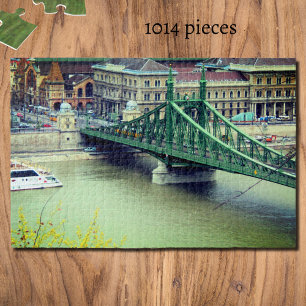 Liberty bridge - Budapest Jigzaag Puzzle Legpuzzel