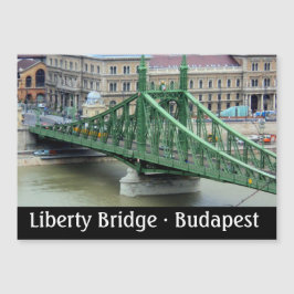 Liberty Bridge Budapest magnetische kaart