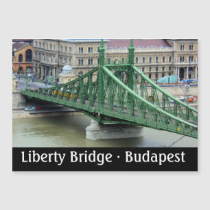 Liberty Bridge Budapest magnetische kaart
