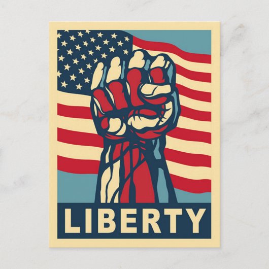 Liberty Briefkaart (Voorkant)