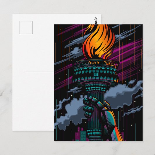 Liberty Briefkaart (Voorkant / Achterkant)