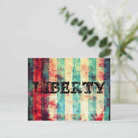 LIBERTY BRIEFKAART (Staand voorkant)