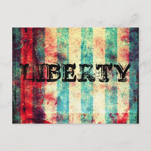 LIBERTY BRIEFKAART (Voorkant)