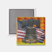 Liberty Burning Magnet (Voorkant / Achterkant)