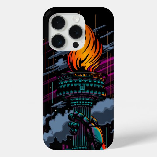 Liberty Case-Mate iPhone Case (Achterkant)