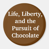 Liberty Chocolate Magneet (Voorkant)