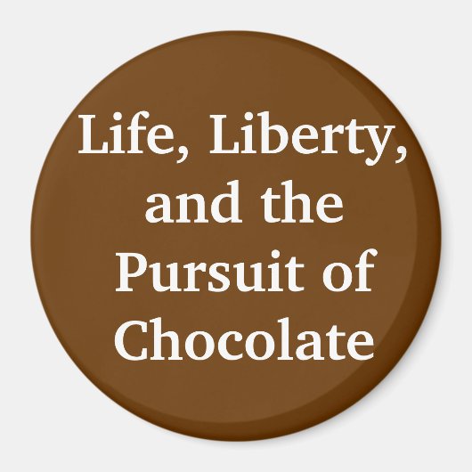 Liberty Chocolate Magneet (Voorkant)