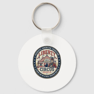 Liberty Circus Patriottische Patriottische Circus  Sleutelhanger