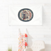 Liberty Circus Patriottische Patriottische Circus Spandoek (Insitu)