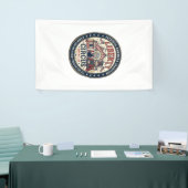 Liberty Circus Patriottische Patriottische Circus Spandoek (Beurs)