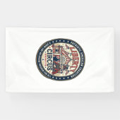 Liberty Circus Patriottische Patriottische Circus Spandoek (Horizontaal)