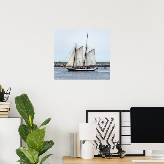 Liberty Clipper Poster (Thuiskantoor)