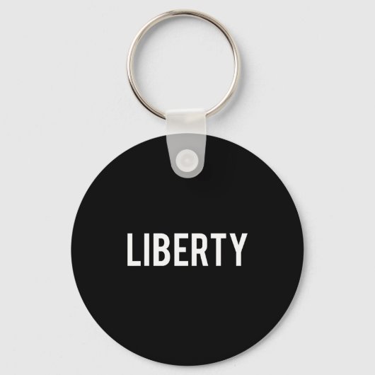 Liberty - Cool New Funny Name Fan Gift Tee  Sleutelhanger (Voorkant)