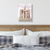 Liberty Crumbling, Facepalming Lincoln Canvas Afdruk (Insitu (Slaapkamer))
