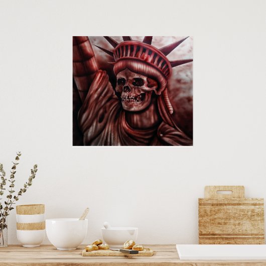 Liberty Decayed Poster (Keuken)