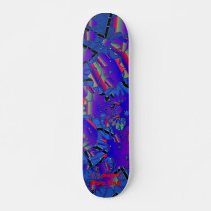LIBERTY DOG PRO SHOP NEON LIGHT SKATEBOARD - SHED