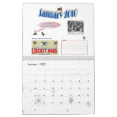 Liberty Dogs 2010 Agenda Kalender (Jan 2027)