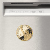 Liberty Dollar Coin Magneet (Insitu (Vaatwasser))