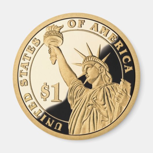 Liberty Dollar Munt Magneet (Voorkant)