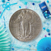Liberty Dollar Papieren Bordje (Feest)