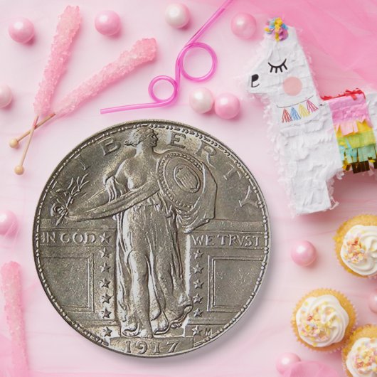 Liberty Dollar Papieren Bordje (Feest)