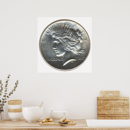 Liberty Dollar Poster (Keuken)