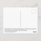 Liberty Enlightening the World Lazarus Poem Briefkaart (Achterkant)