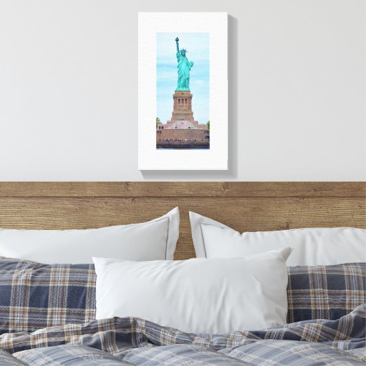 Liberty Enlightening the World Lazarus Poem Canvas (Insitu (Slaapkamer))