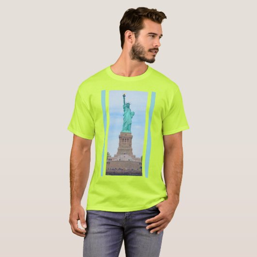 Liberty Enlightening the World Lazarus Poem T-shirt (Voorkant volledig)