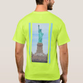 Liberty Enlightening the World Lazarus Poem T-shirt (Achterkant)