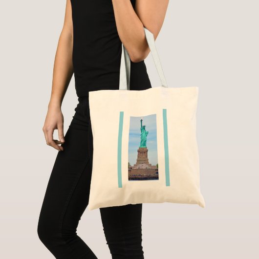 Liberty Enlightening the World Lazarus Poem Tote Bag (Voorkant (product))